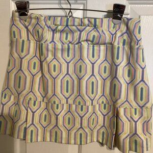 Sigurd Olsen Golf Tennis Pickleball medium skort yellow multi
